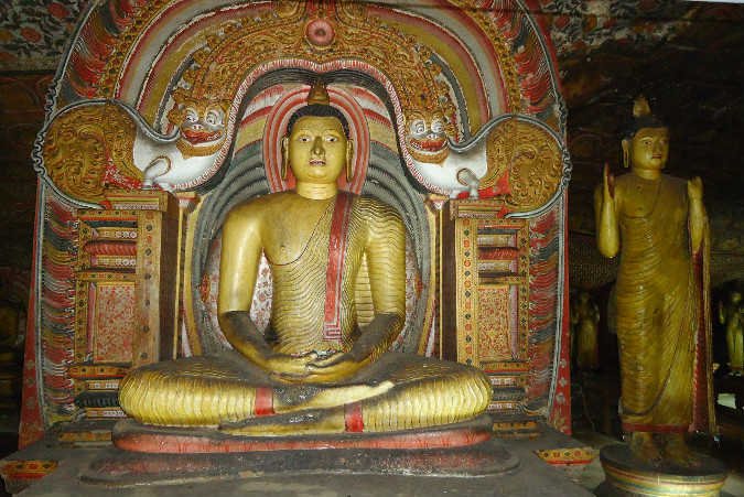 The Golden Temple of Dambulla